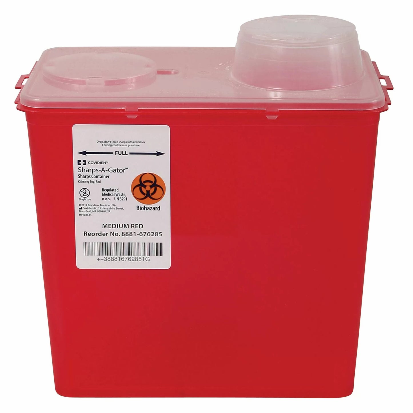Sharps - A - Gator™ Sharps Container - 8 Quart - QC Supply -
