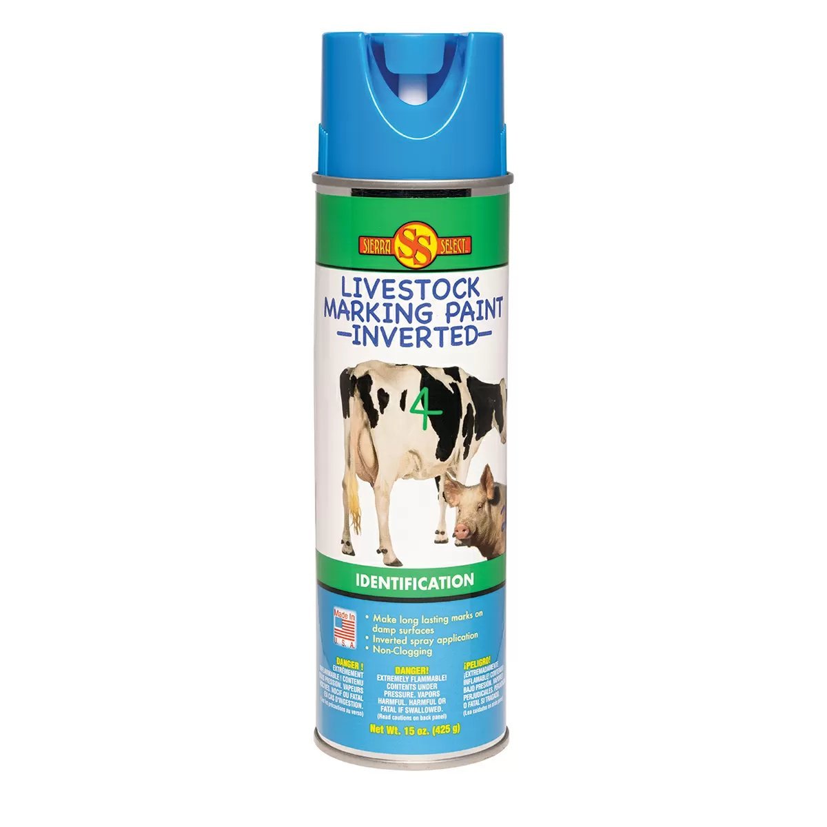 Sierra Select Inverted Livestock Marking Paint - 15 oz - QC Supply -