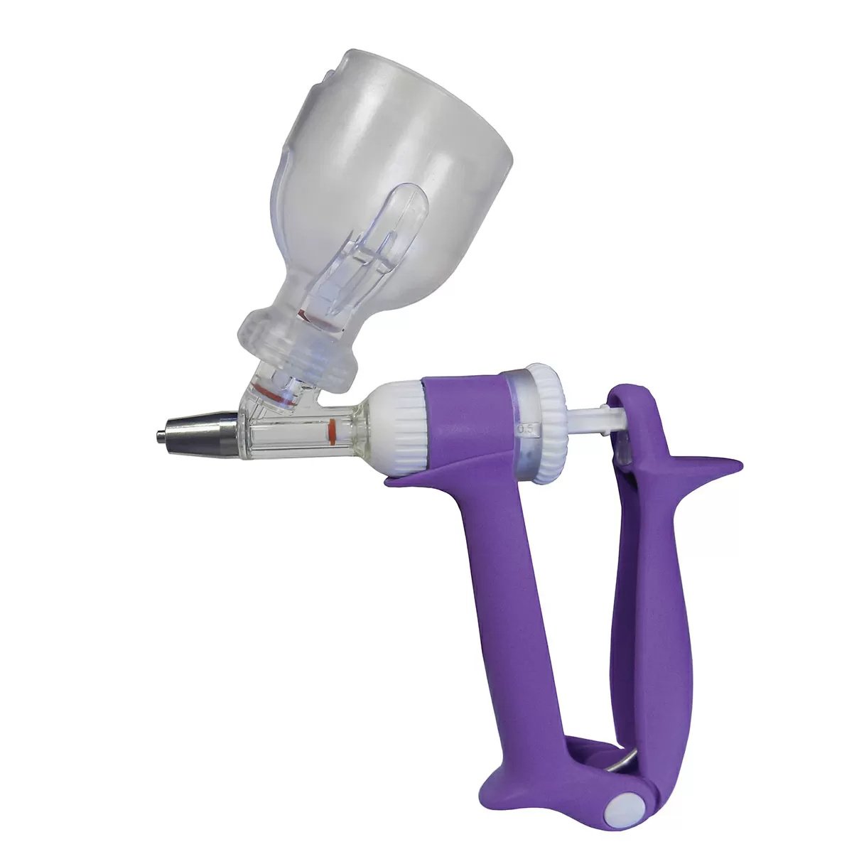 Simcro™ 0.5cc Forward Selectable Bottle Mount Syringe with Shroud - QC Supply -