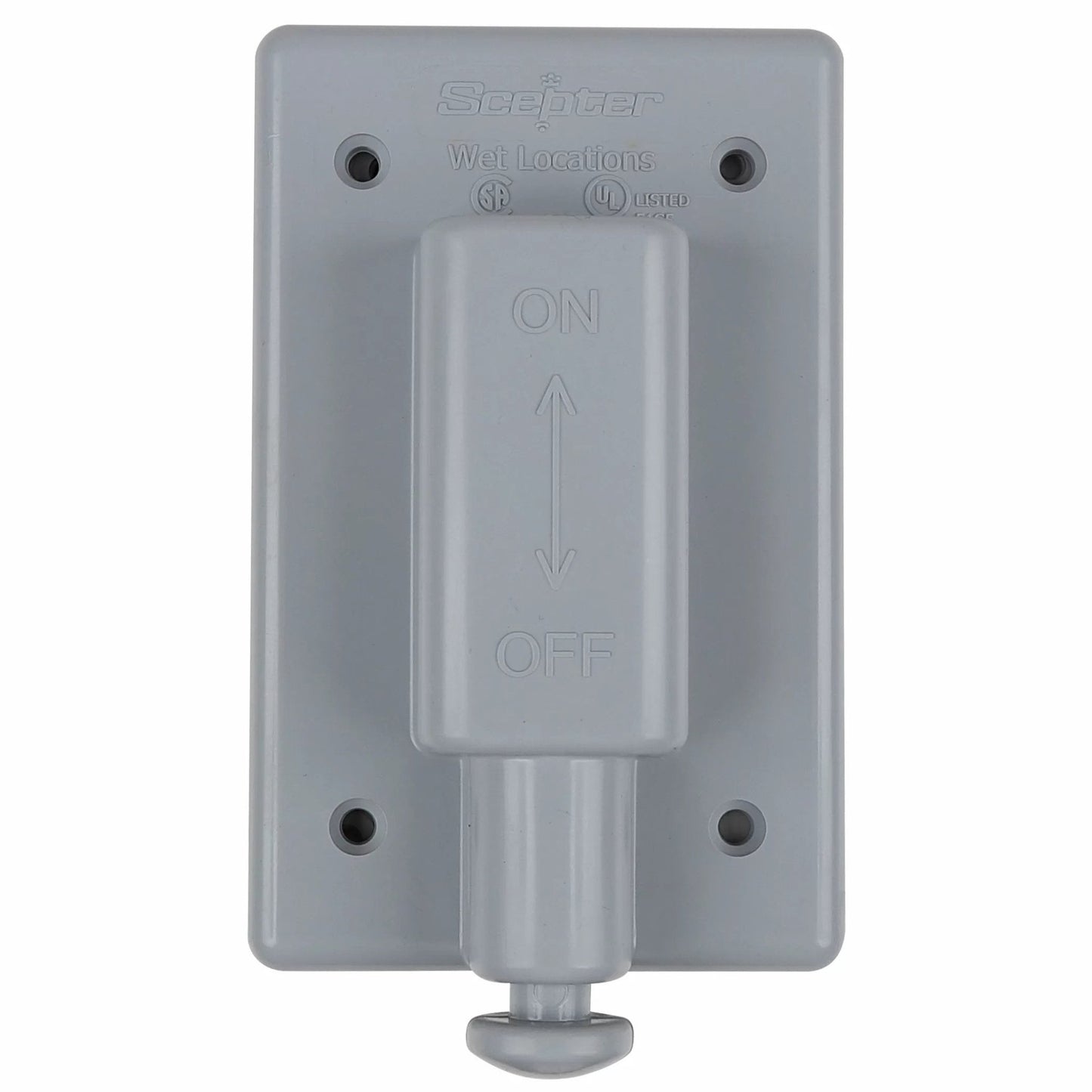 Single Plunger Switch Cover - QC Supply -