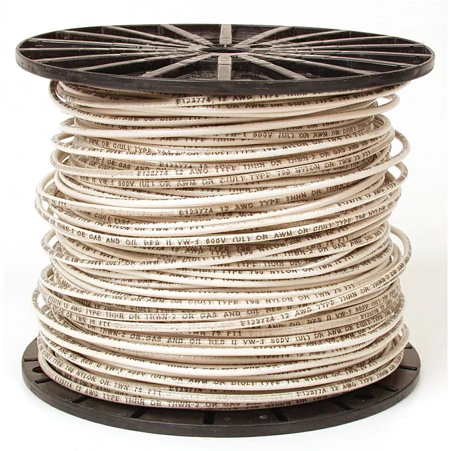 Single Strand 12 Gauge Solid Copper Wire - SOLD BY THE FOOT - QC Supply -