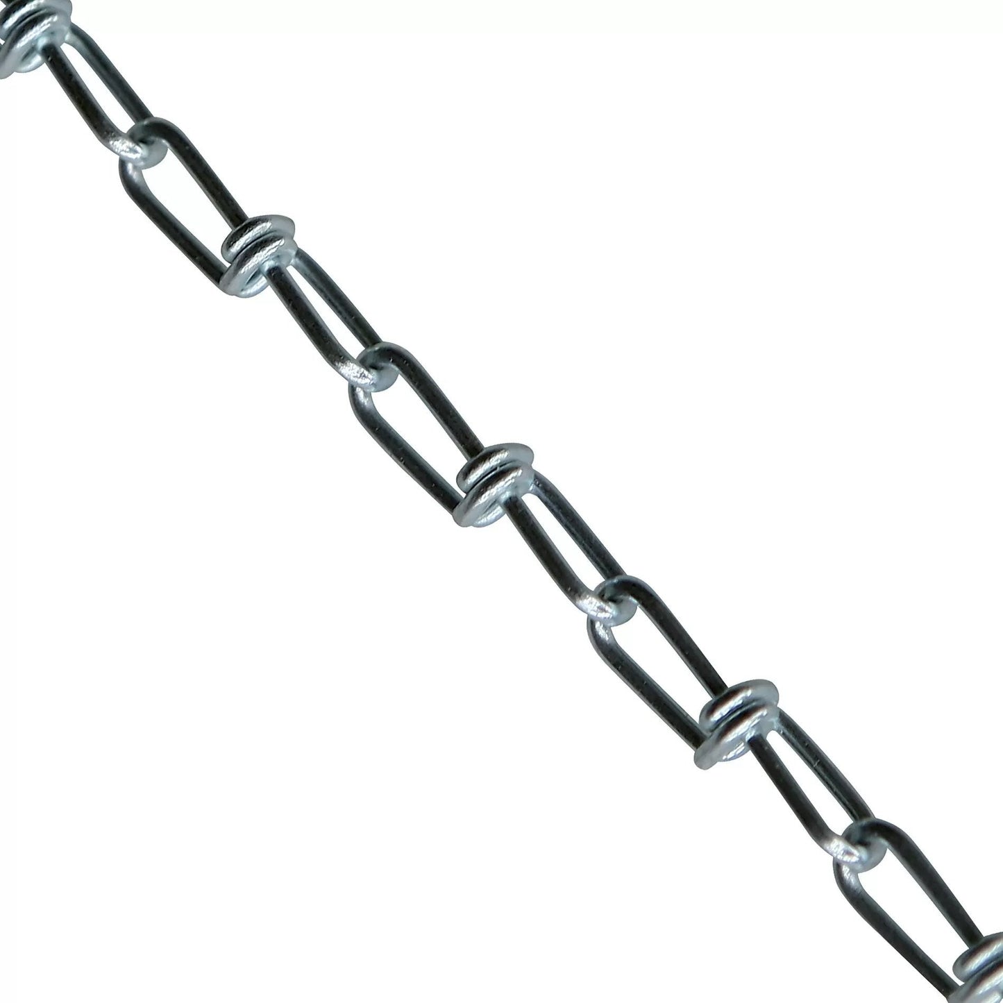 Size 4 Double Loop Chain 70 lb. Load Limit 100' Length - QC Supply -