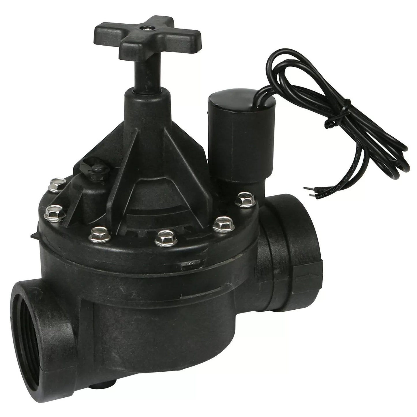 Solenoid Valve with Flow Control 1 1/2" Female Thread - QC Supply -