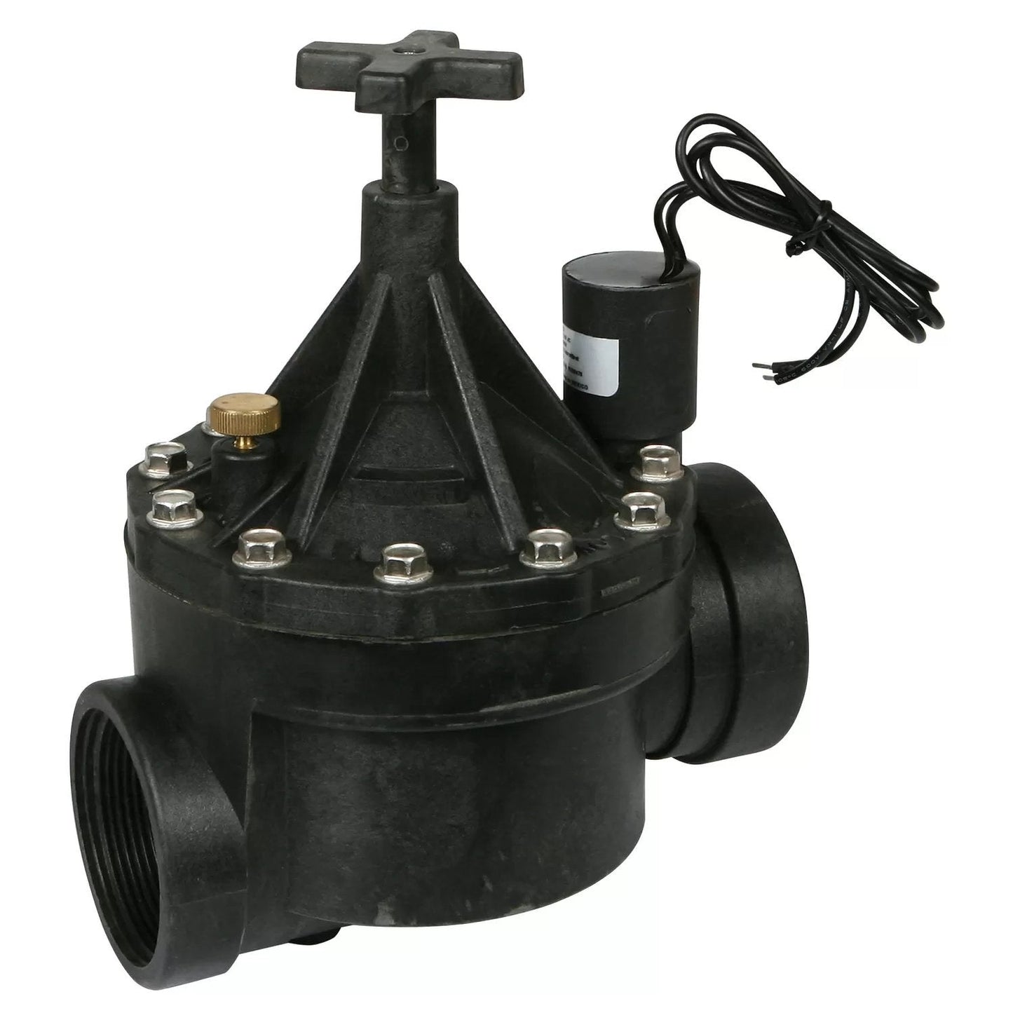 Solenoid Valve with Flow Control 2" Female Thread - QC Supply -