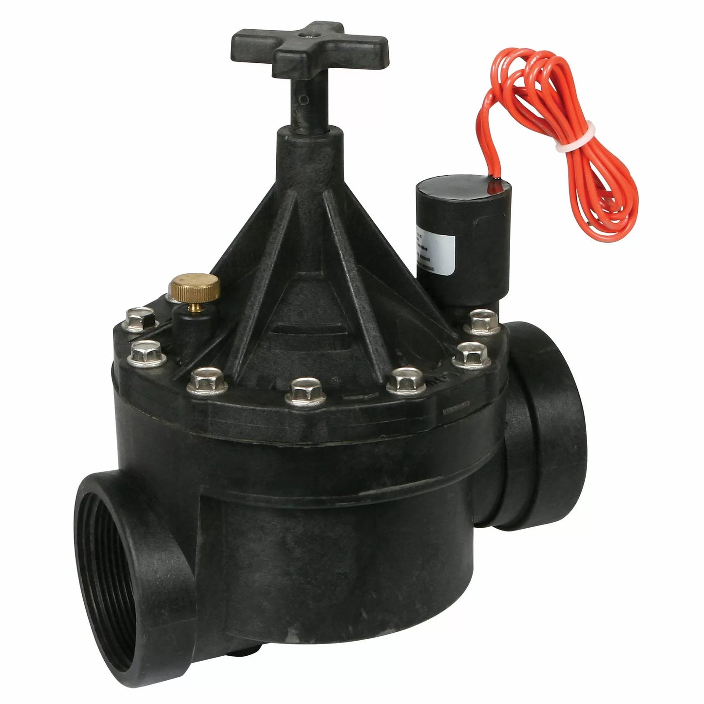 Solenoid Valve with Flow Control 2" Female Thread - QC Supply -