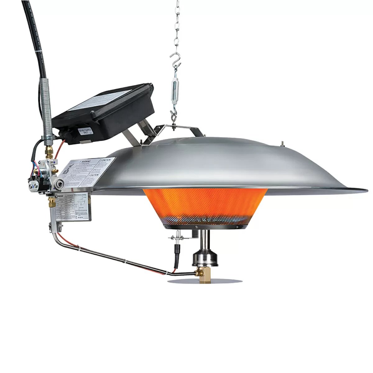 Space - Ray Direct Spark Infrared Brooder - Liquid Propane - QC Supply -