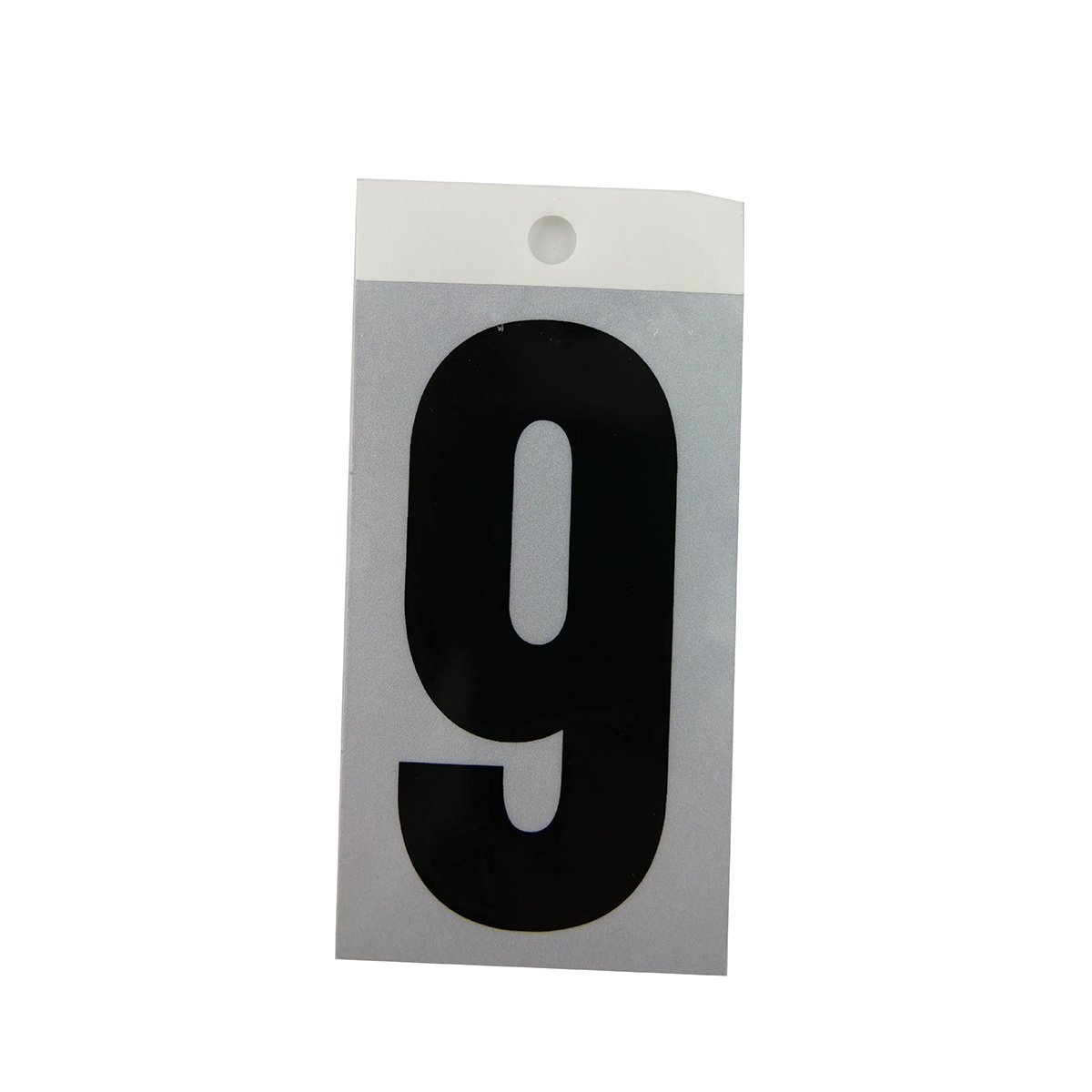 Square Cut Self Adhesive 3" Number - #9 - QC Supply -