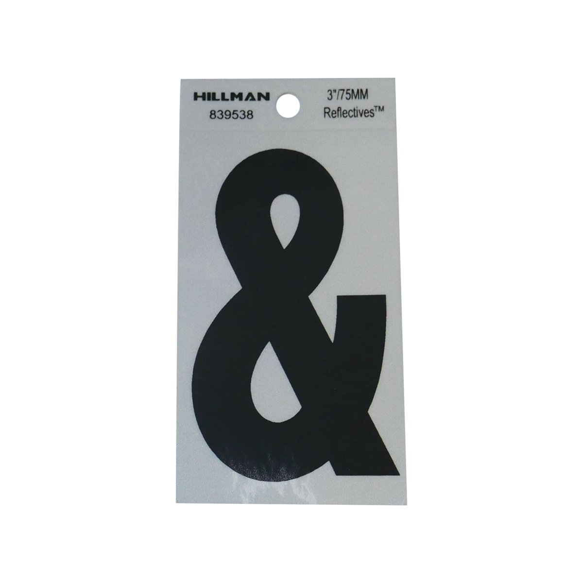 Square Cut Self Adhesive 3" Symbol - "&" - QC Supply -