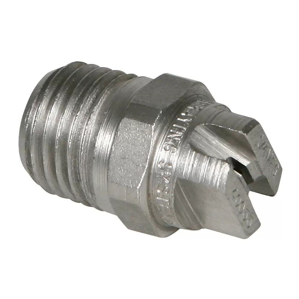 Stainless Steel Power Wash Spray Nozzles - 5.5 x 40 Degree - QC Supply -