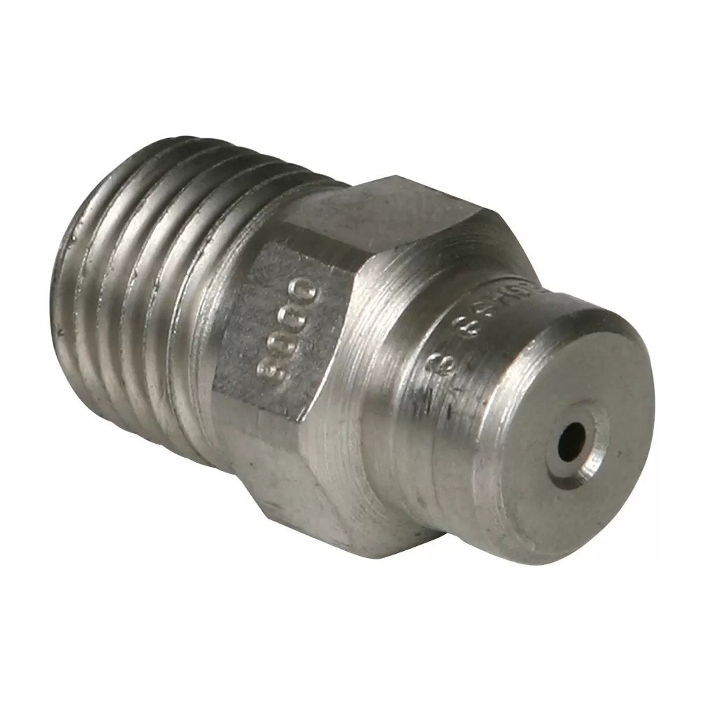 Stainless Steel Power Wash Spray Nozzles - 8 x 0 Degree - QC Supply -