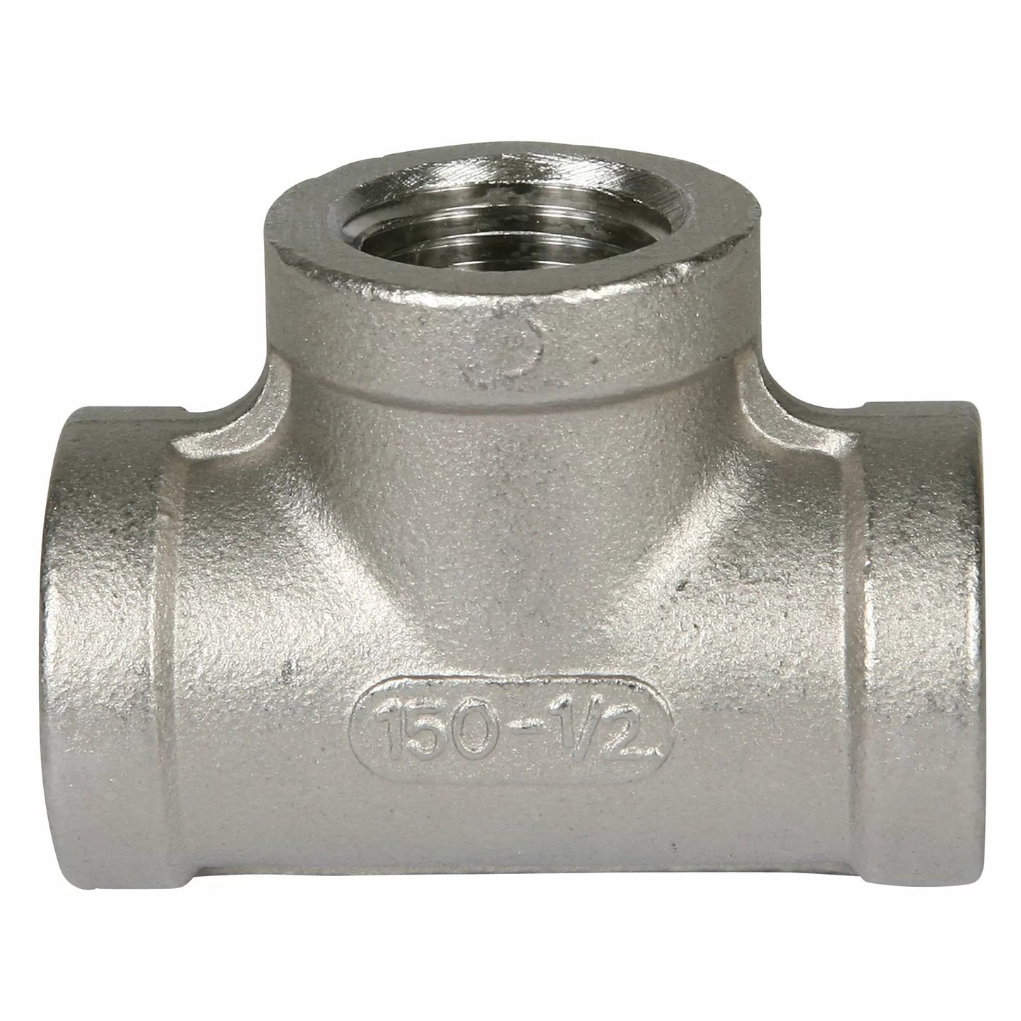 Stainless Steel Tee - 1/2" - QC Supply -
