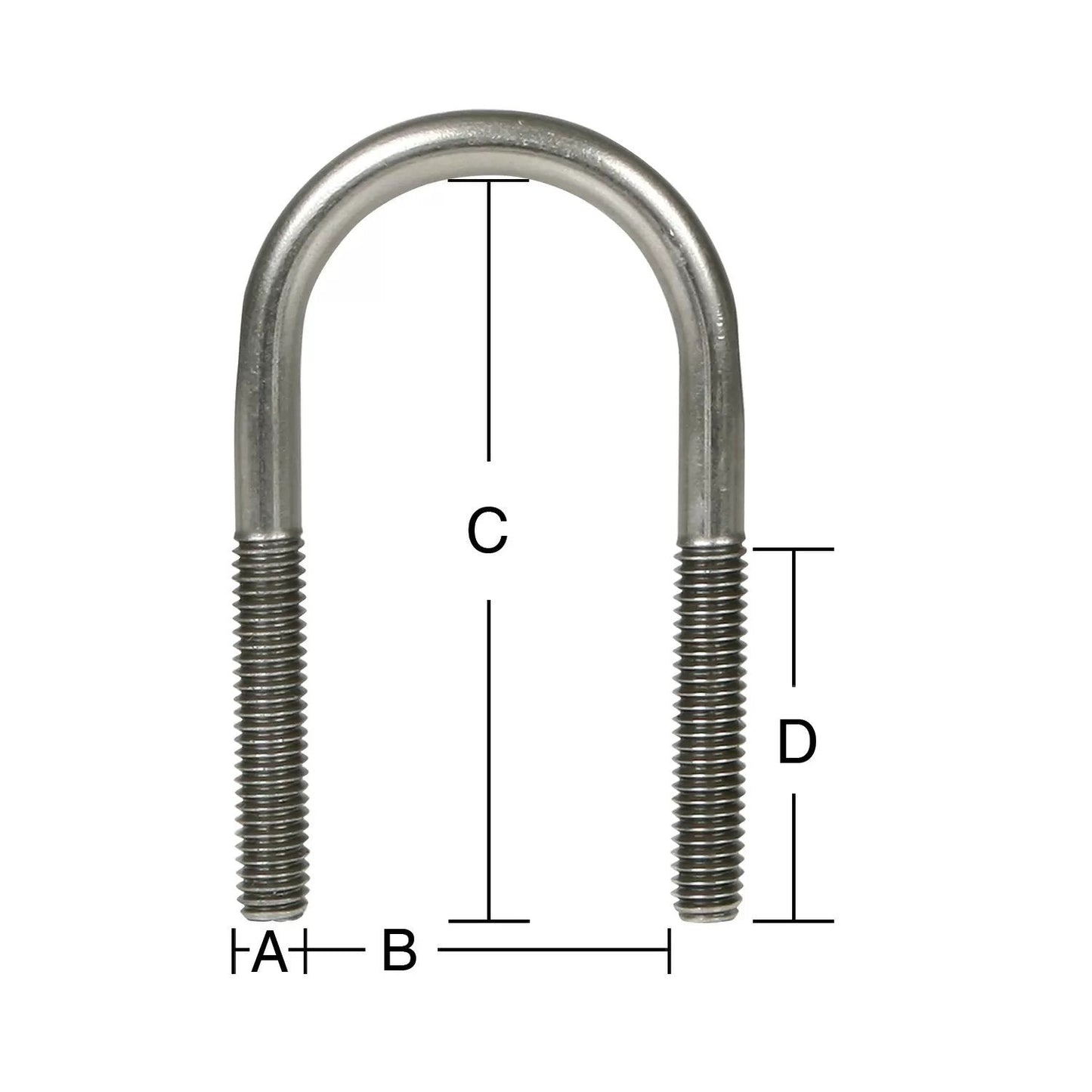 Stainless Steel U Bolt - QC Supply -