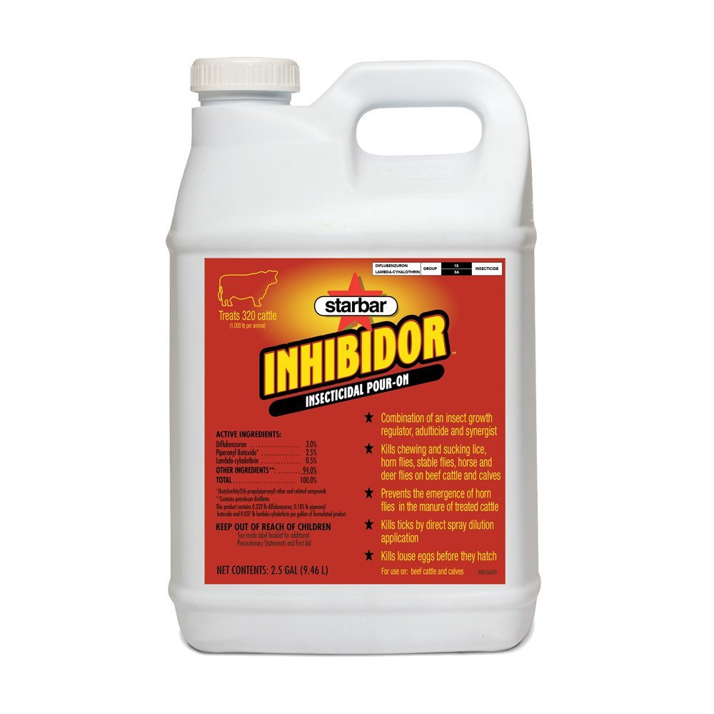 Starbar Inhibidor Insecticidal Pour - On - 2.5 Gal - QC Supply -