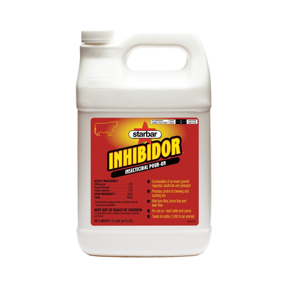 Starbar Inhibidor Insecticidal Pour - On - 64 oz - QC Supply -
