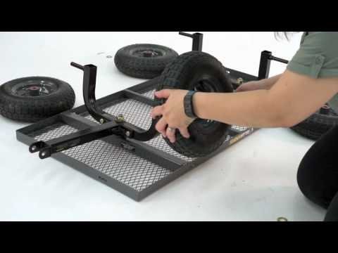 Steel Utility Cart - 1,000 LBS - QC Supply -