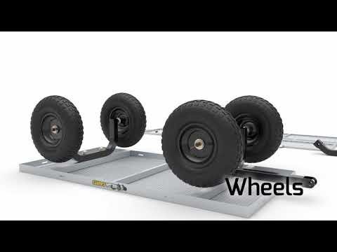 Steel Utility Cart - 1,000 LBS - QC Supply -