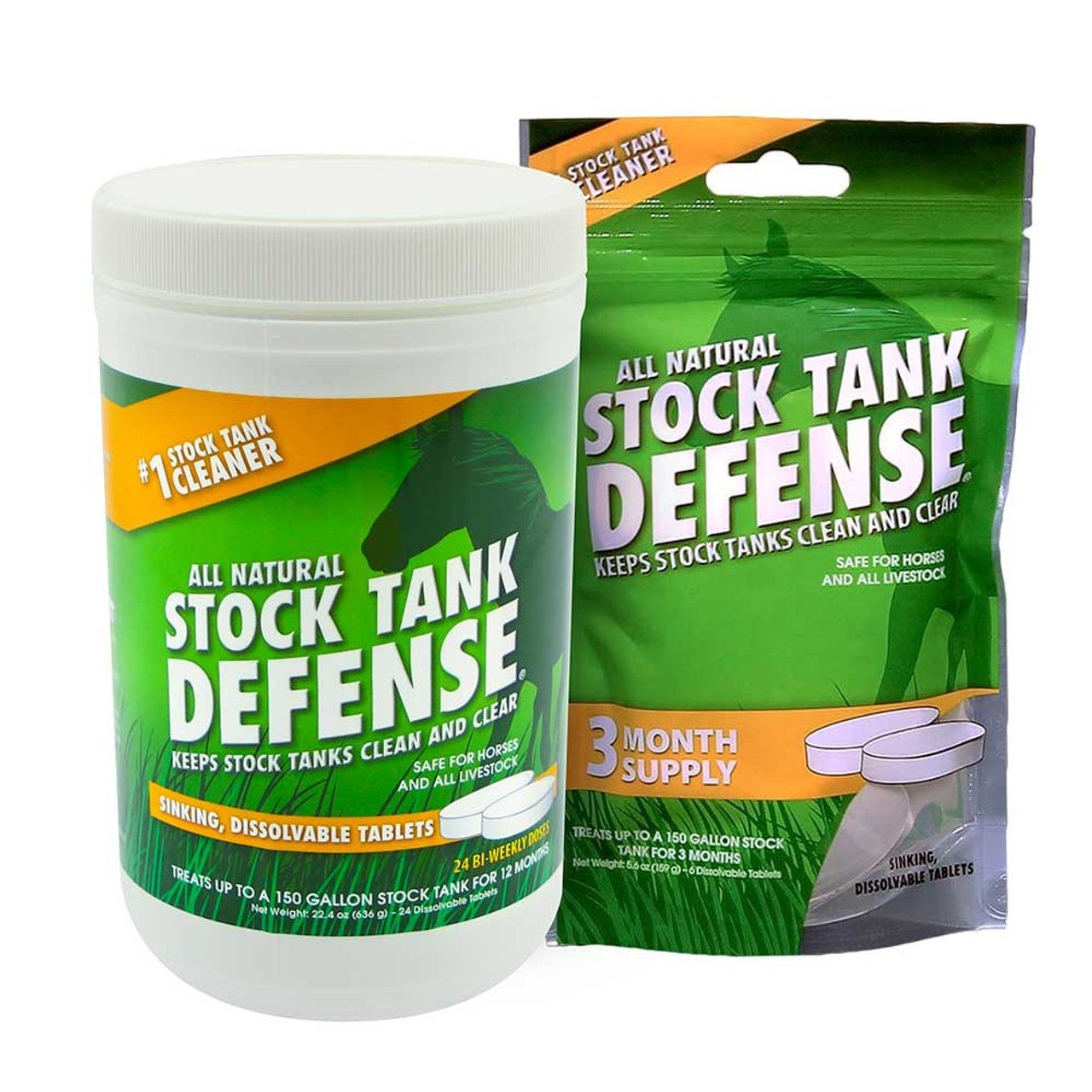 Stock Tank Defense Tablets (1 Year Supply) - QC Supply -