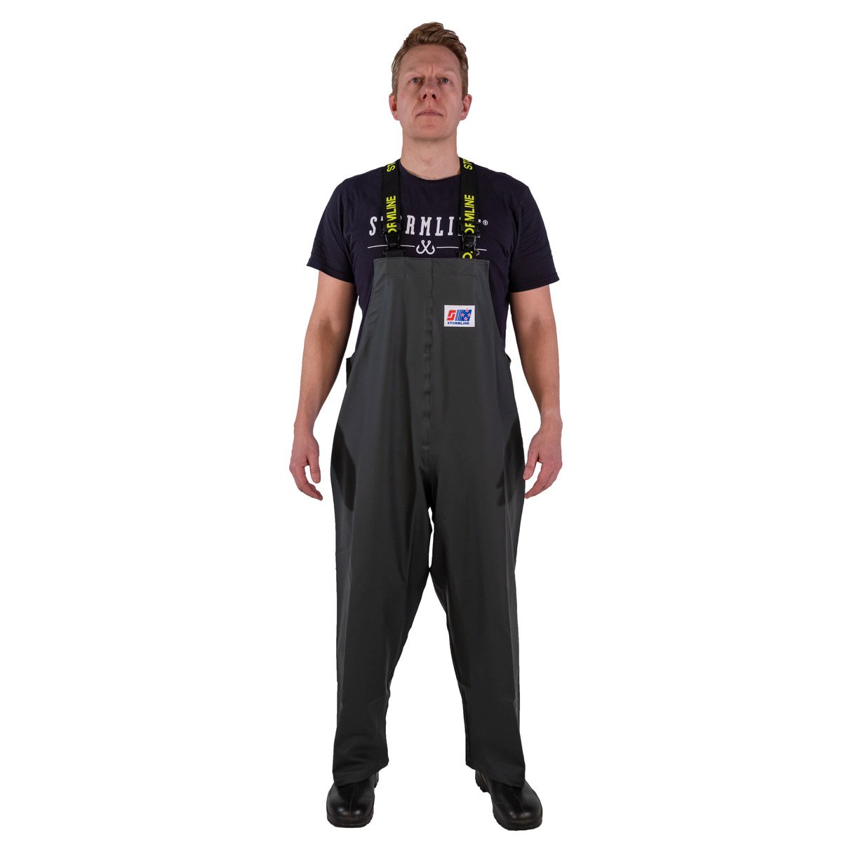 Stormtex 669HG Midweight PVC Rain Gear Bib and Brace Pants - Green - QC Supply -