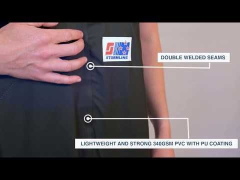 Stormtex 669HG Midweight PVC Rain Gear Bib and Brace Pants - Green - QC Supply -