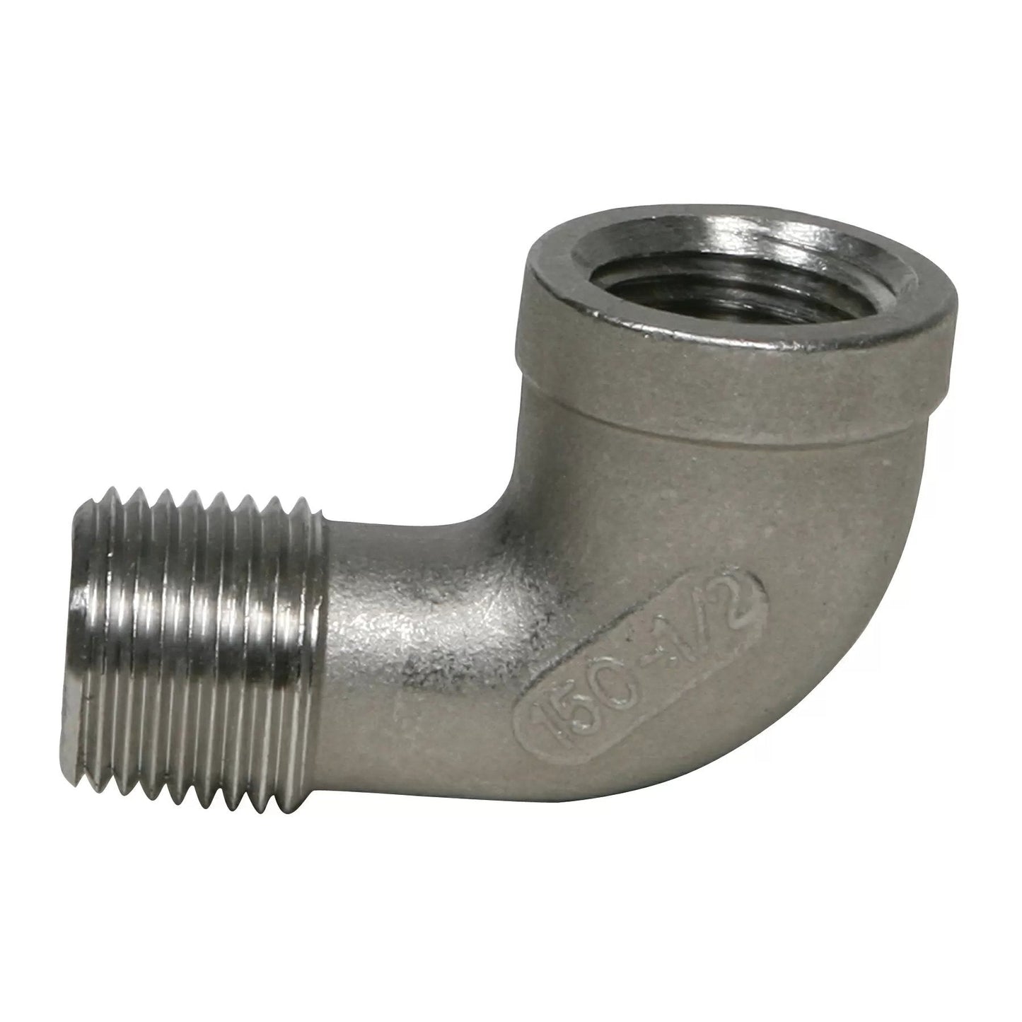 Street Elbow - Stainless Steel - 1/2" 90 Degree - QC Supply -