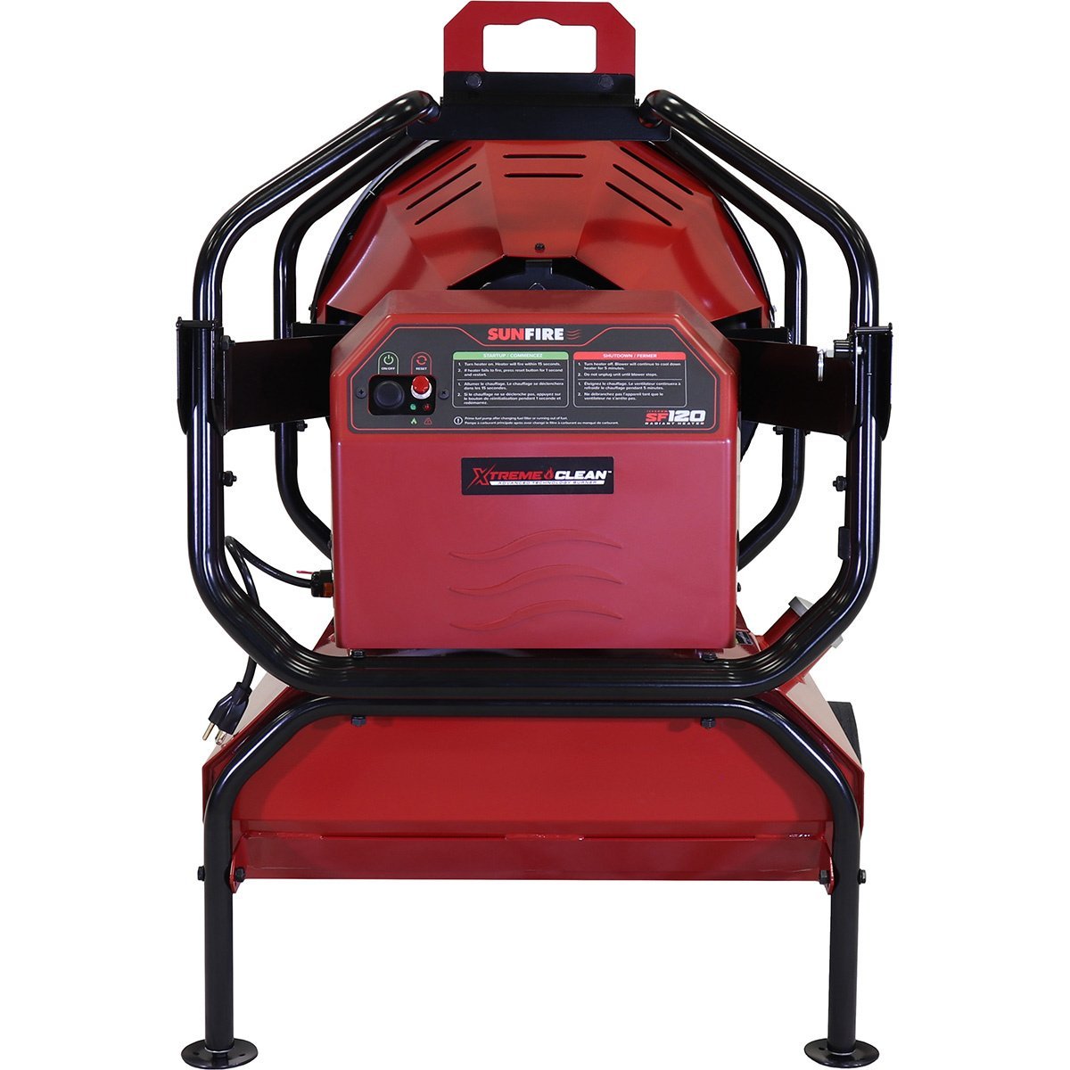 Sunfire SF120 Portable indoor/Outdoor Radiant Diesel/Kerosene Heater - 120,000 BTU - QC Supply -