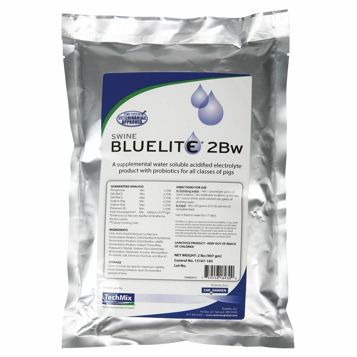 Swine BlueLite® 2Bw (TechMix) - QC Supply -