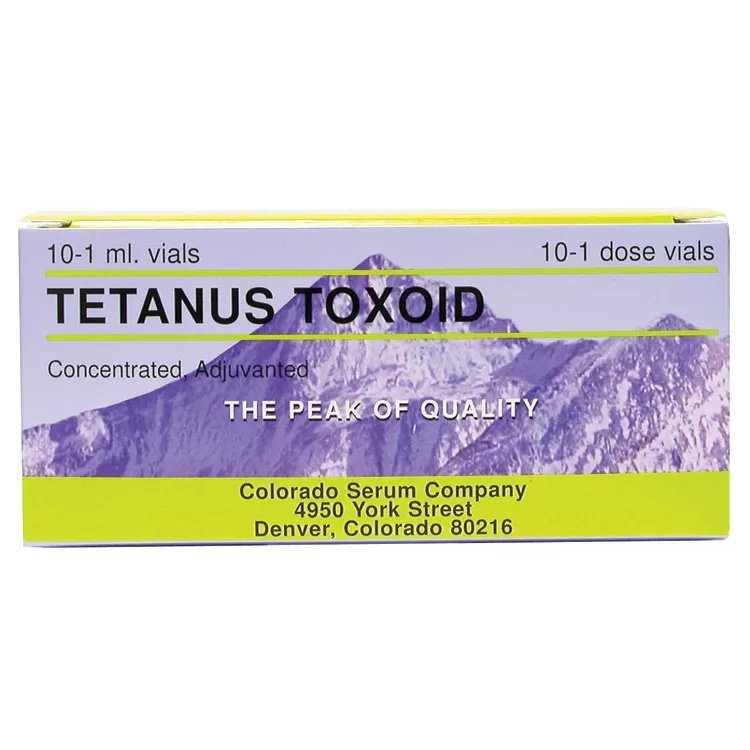 Tetanus Toxoid (Colorado Serum - QC Supply -