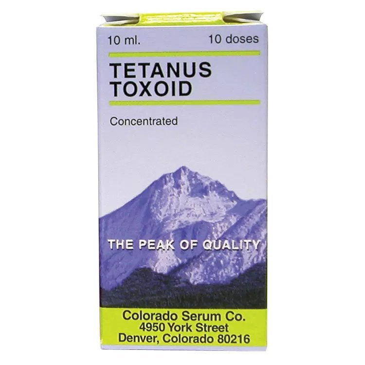 Tetanus Toxoid (Colorado Serum - QC Supply -