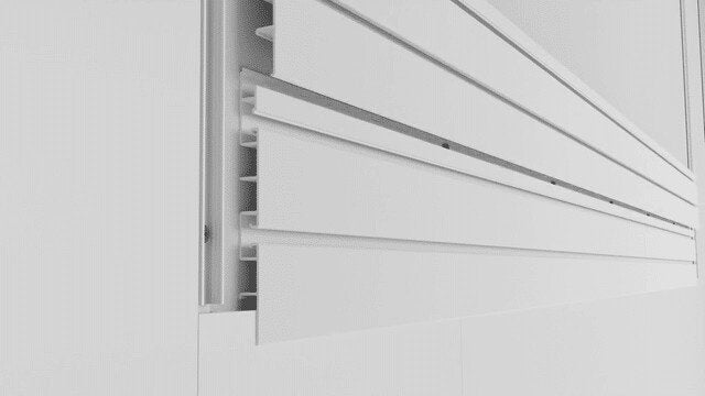 Trusscore Slatwall - 6" x 5/8" x 8' - QC Supply -