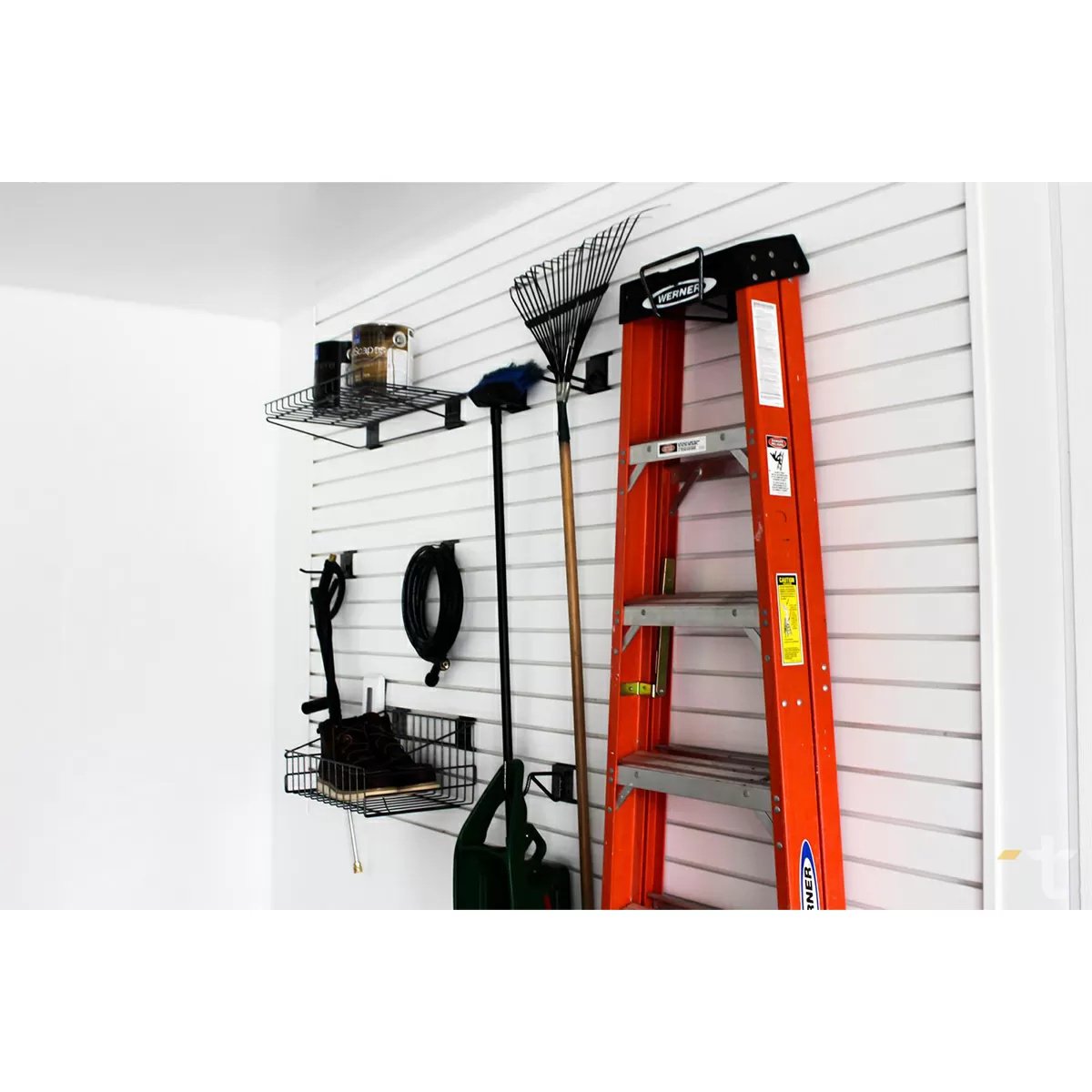 Trusscore Slatwall Gray - 6" x 5/8" x 8' - QC Supply -