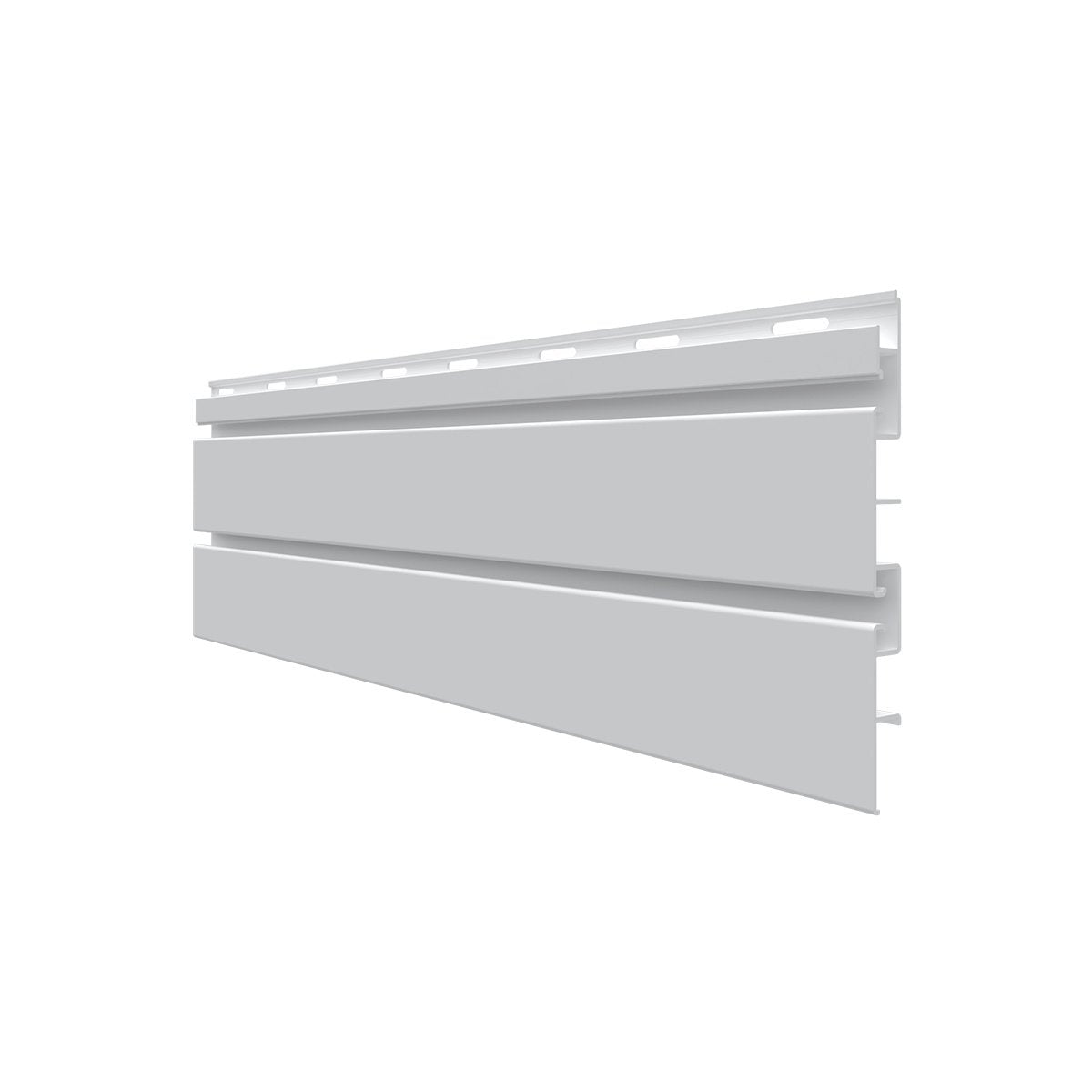 Trusscore Slatwall Gray - 6" x 5/8" x 8' - QC Supply -
