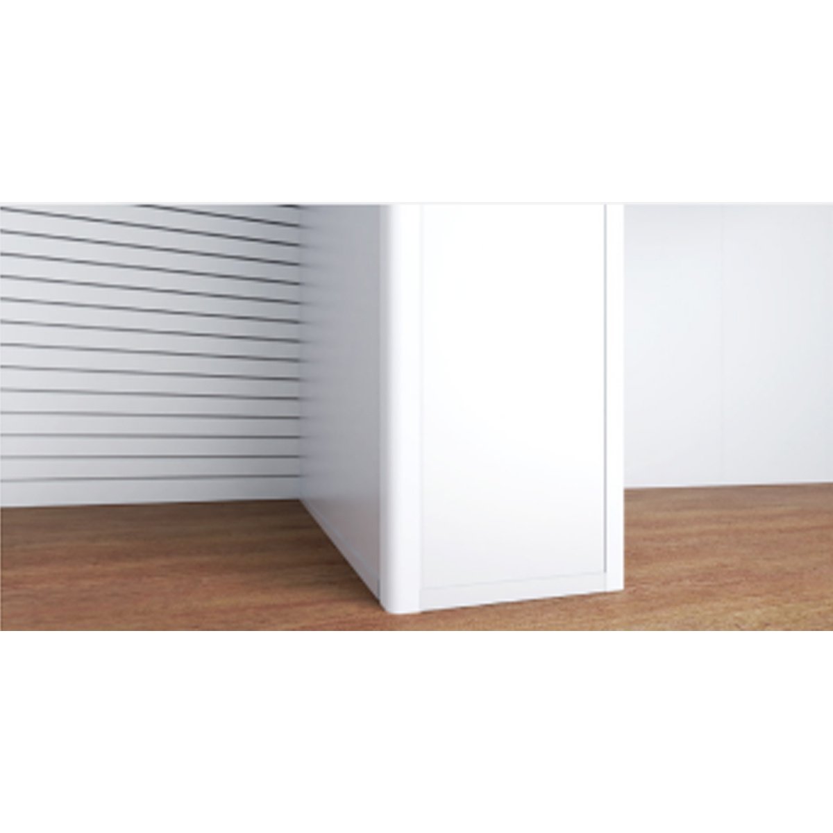 Trusscore Wall & Ceiling Trim Gray - Outside Corner Round 10' - QC Supply -