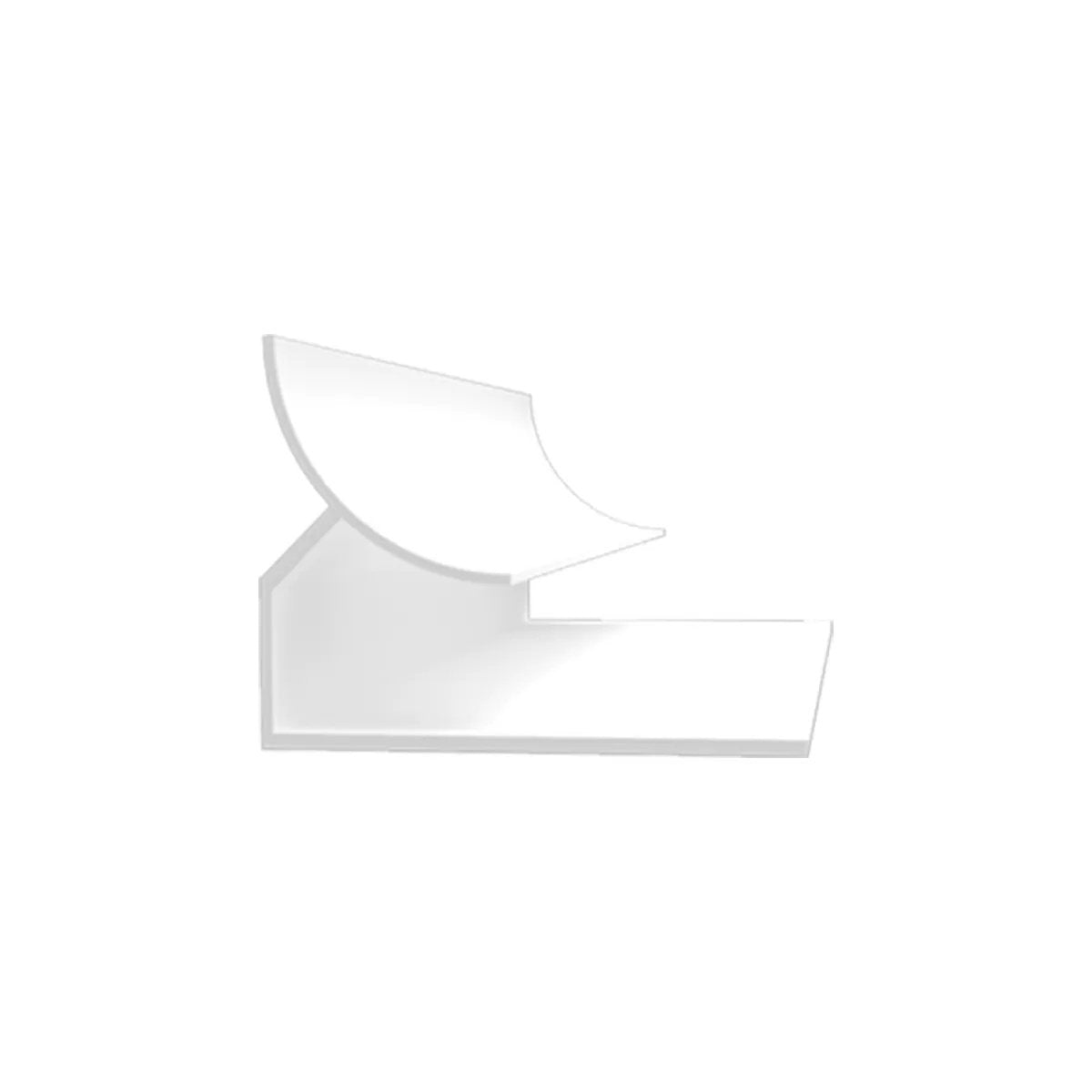 Trusscore Wall&Ceiling Trim - Inside Cove Corner 10' - QC Supply -