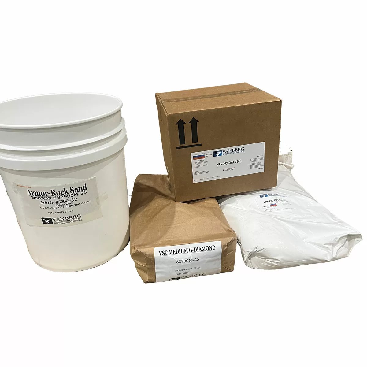 Vanberg Coatings Armor - Rock™ 3800 Kit - QC Supply -
