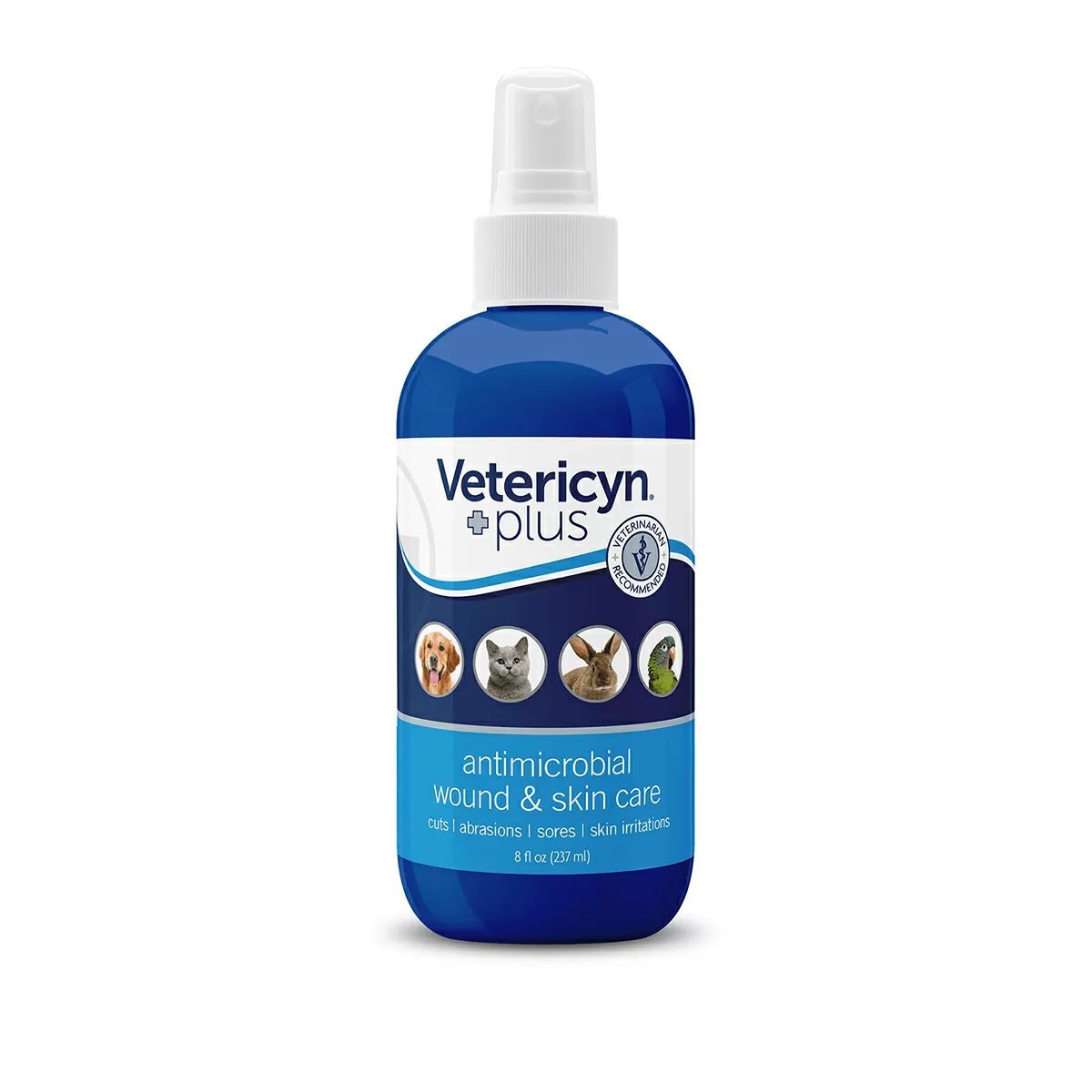 Vetericyn Plus® Antimicrobial All Animal Wound & Skin Care Spray - QC Supply -