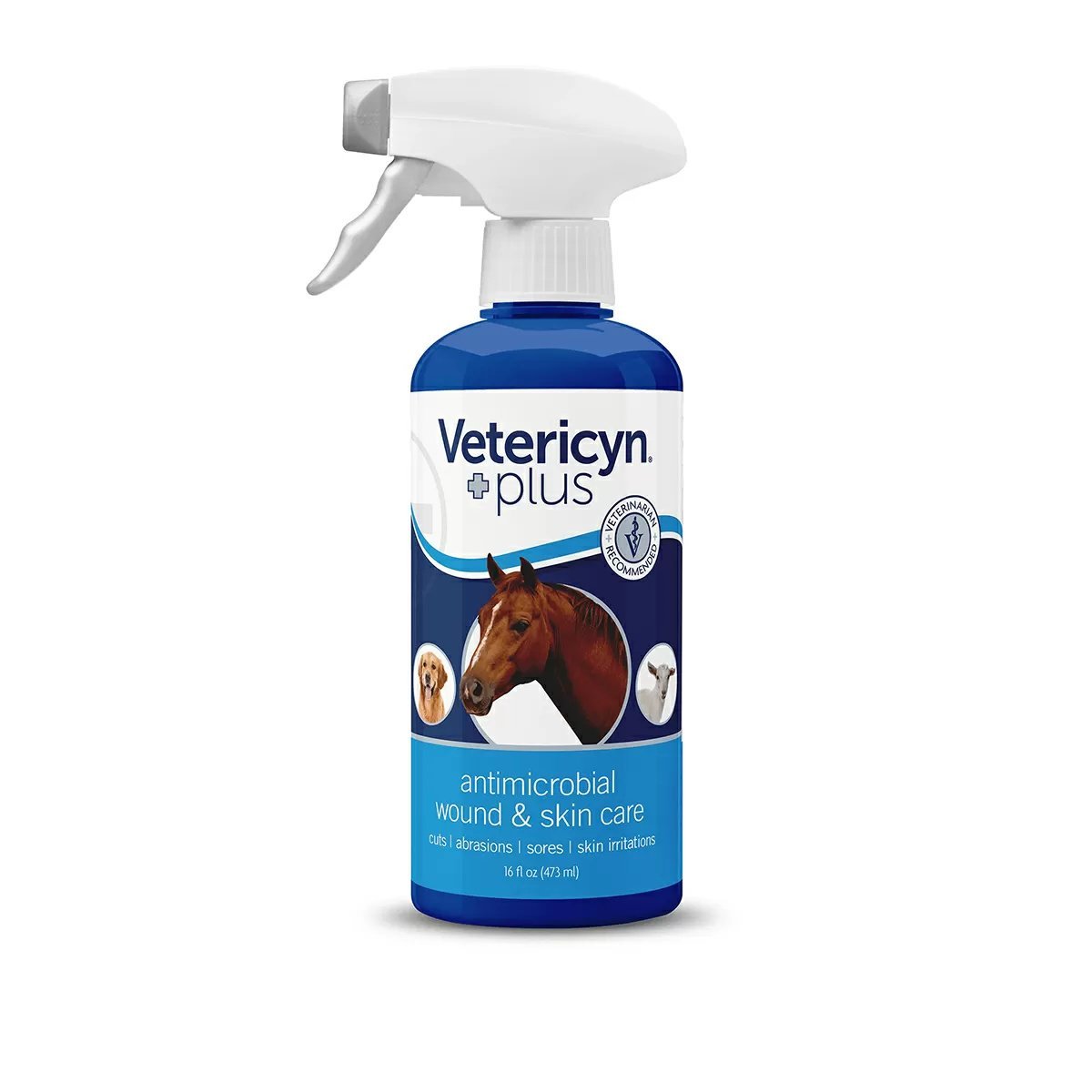 Vetericyn Plus® Antimicrobial All Animal Wound & Skin Care Spray - QC Supply -