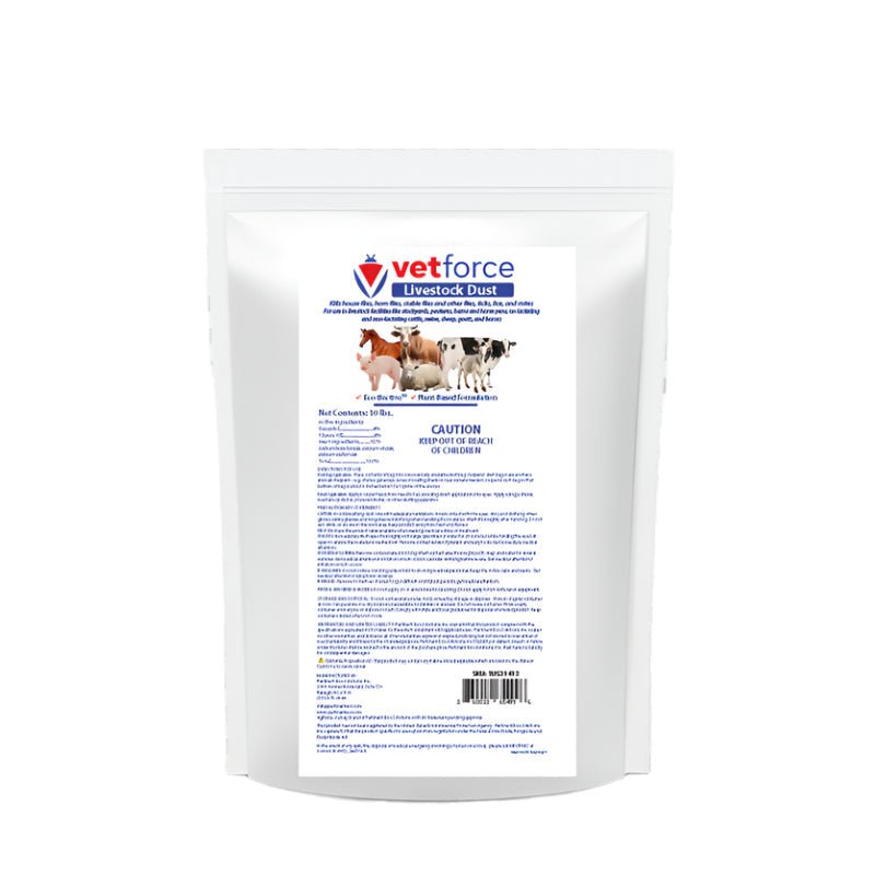 VetForce Livestock Dust (10 lb bag) - QC Supply -