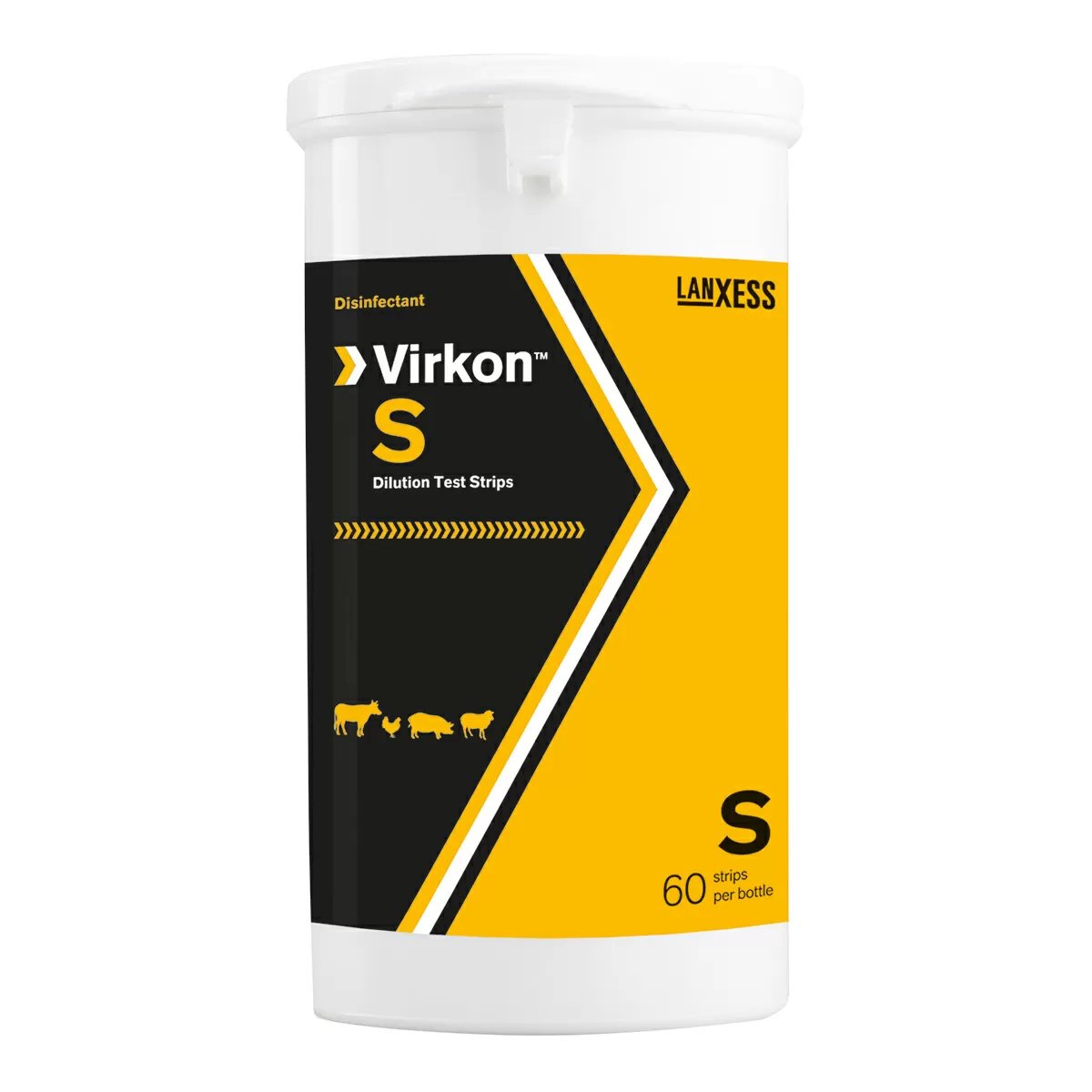 Virkon™ S Dilution Test Strips - 60/Package - QC Supply -