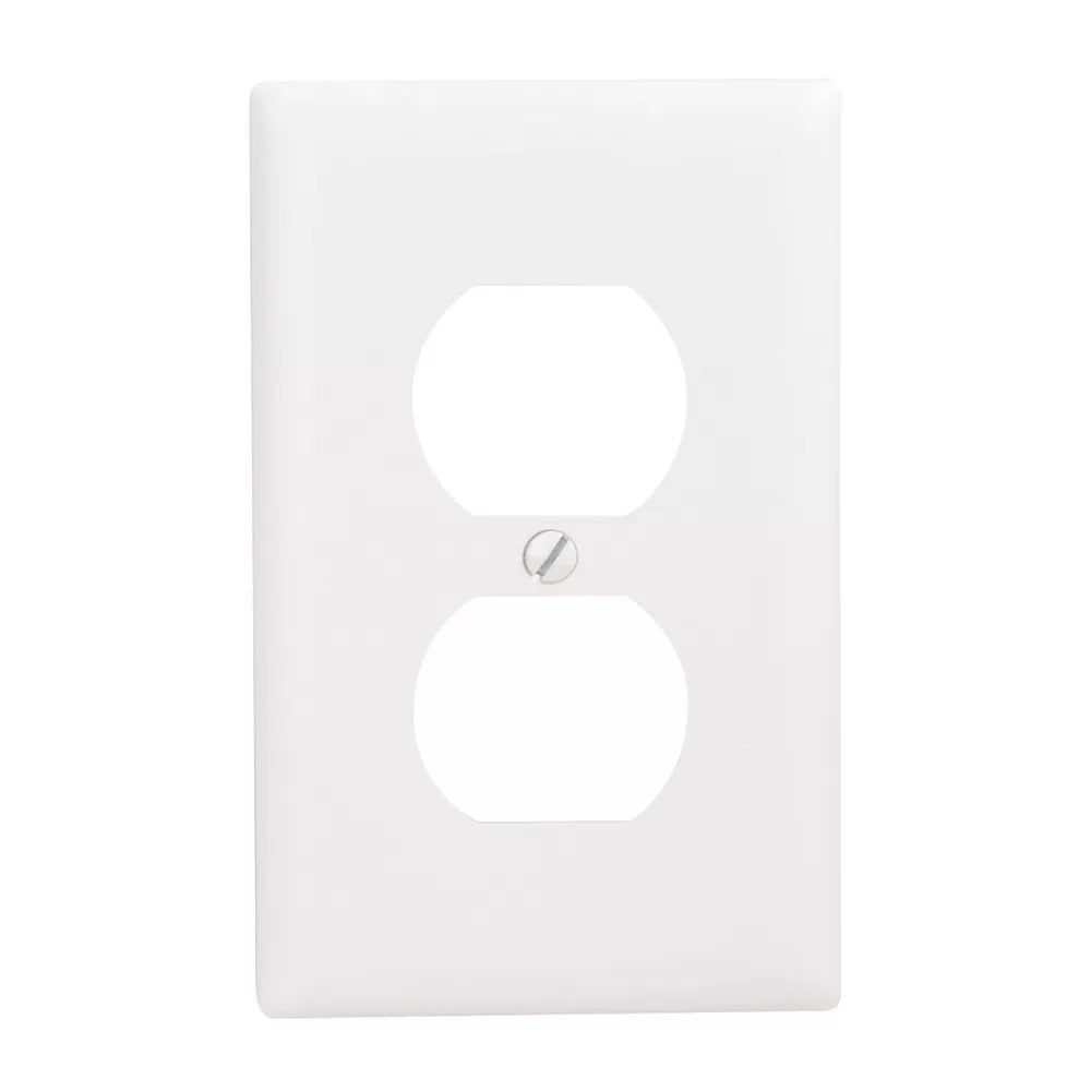 Wall Plates - Single Duplex Recept - QC Supply -