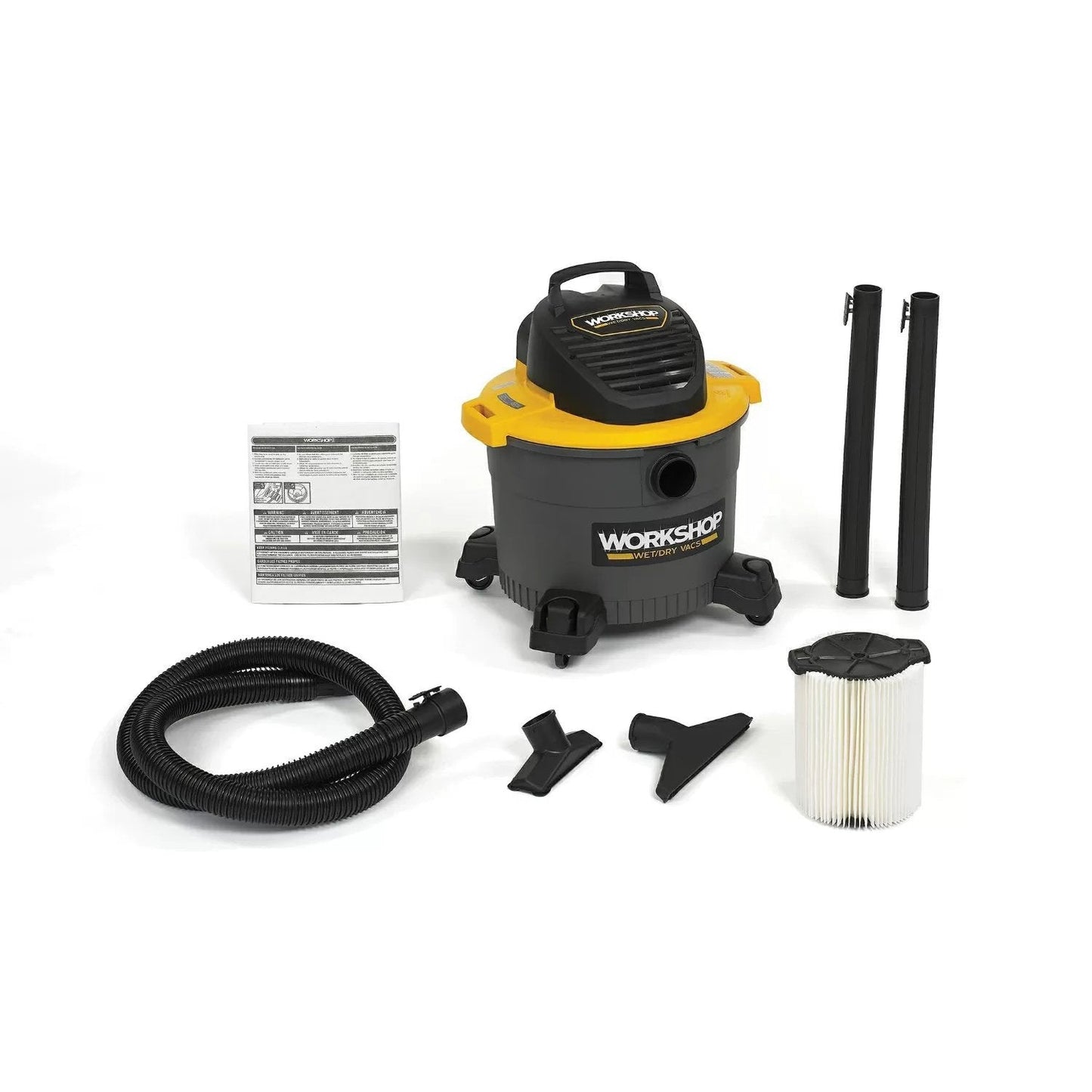 Workshop® 9 Gal Wet/Dry Vac - QC Supply -