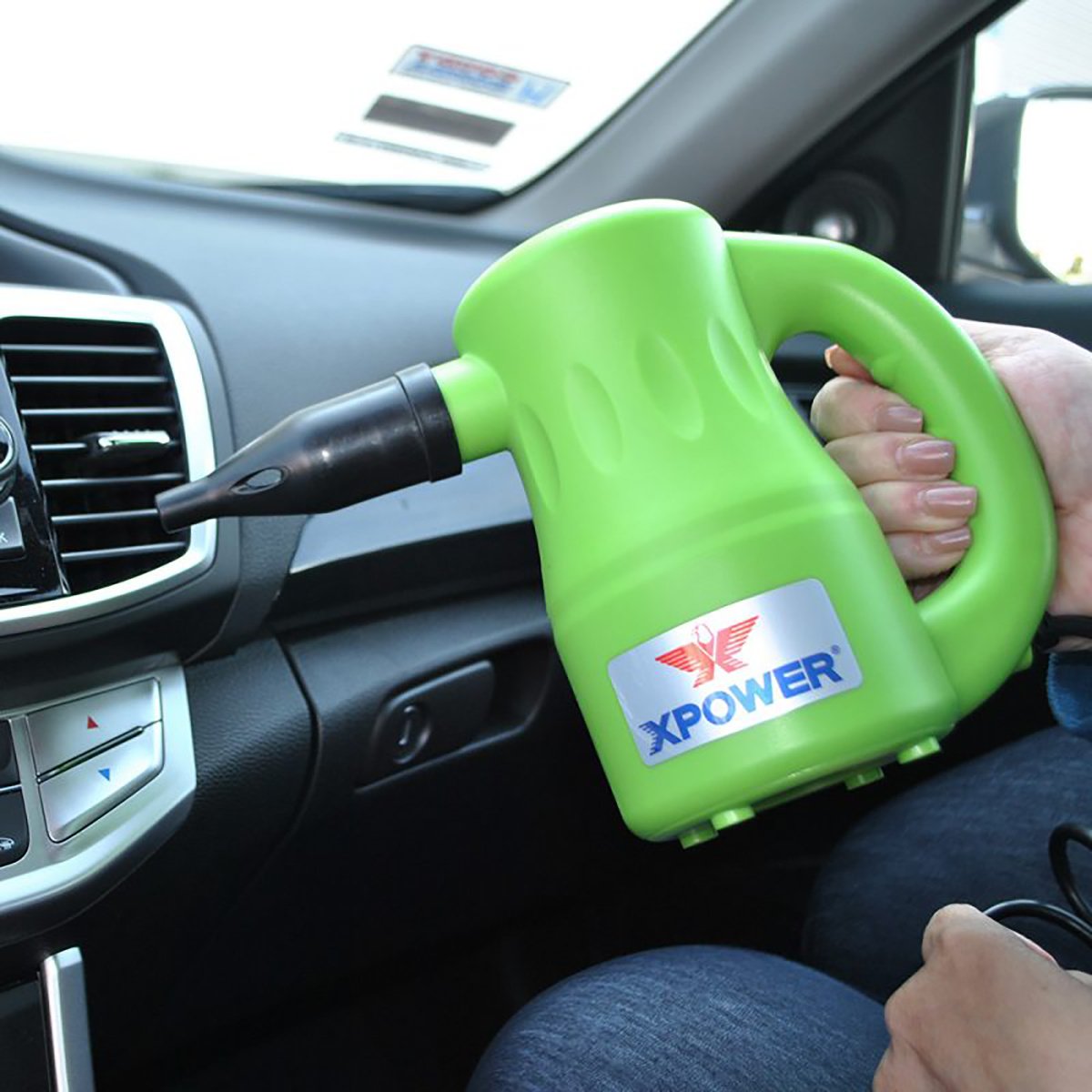 XPOWER A - 2 Airrow Pro Multi - Use Powered Air Duster, Black - QC Supply -