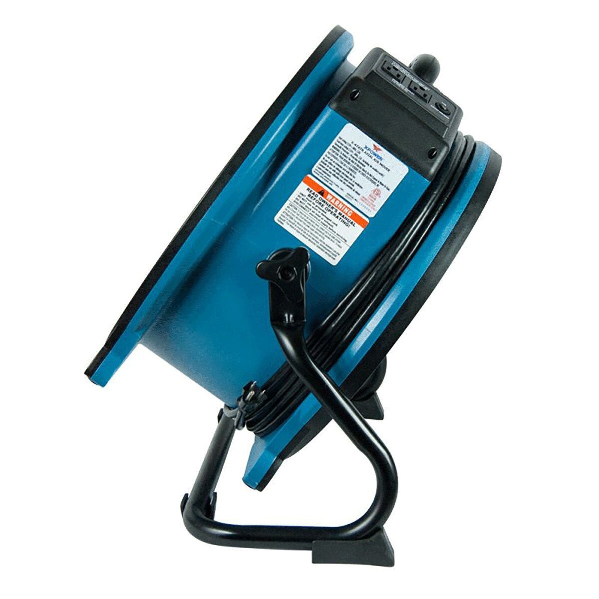 XPOWER X - 47ATR Professional Sealed Motor Axial Fan, 1/3 HP - QC Supply -