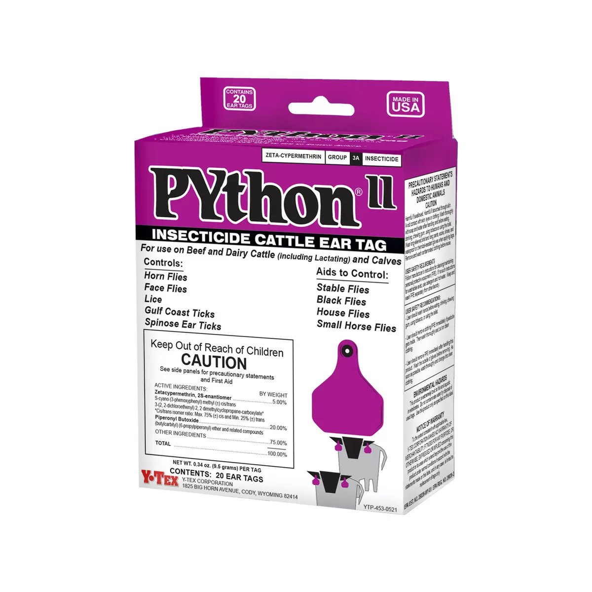 YTex Python II w/ Buttons - QC Supply -