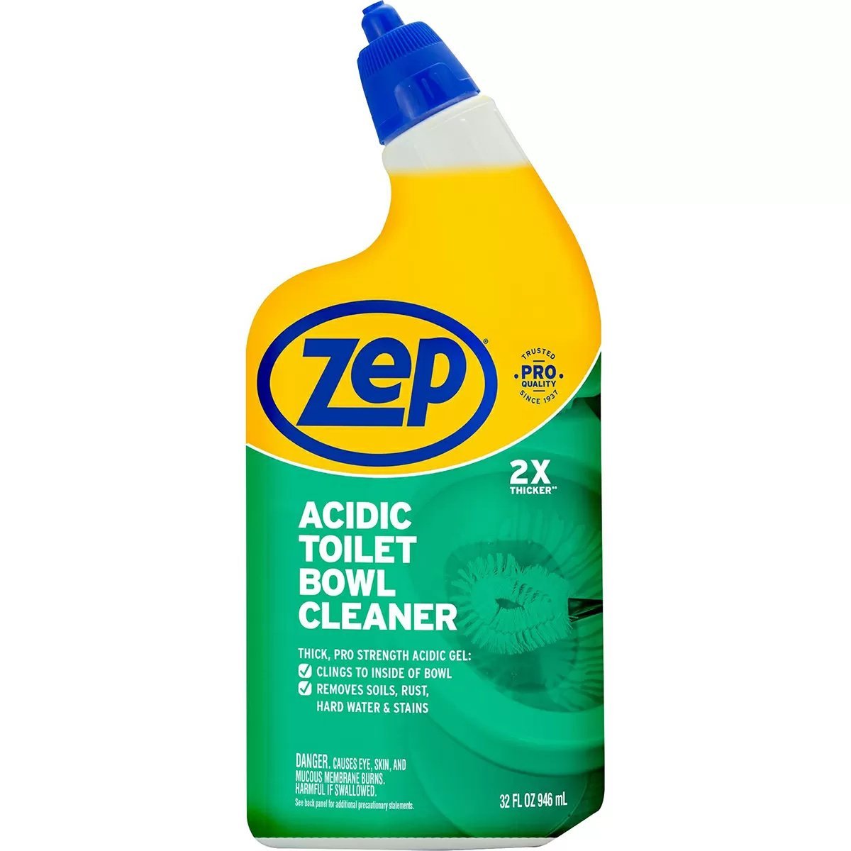 Zep® Acidic Toilet Bowl Cleaner - 32 oz - QC Supply -