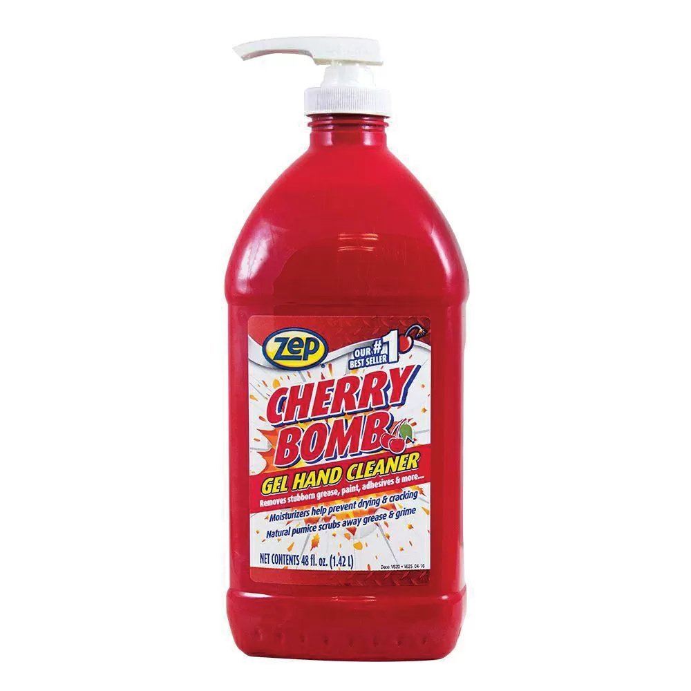Zep® Cherry Bomb Gel Hand Cleaner - 48 oz - QC Supply -