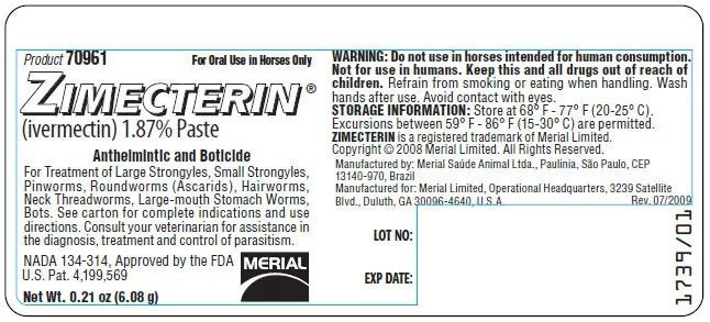 Zimecterin® - Merial - QC Supply -
