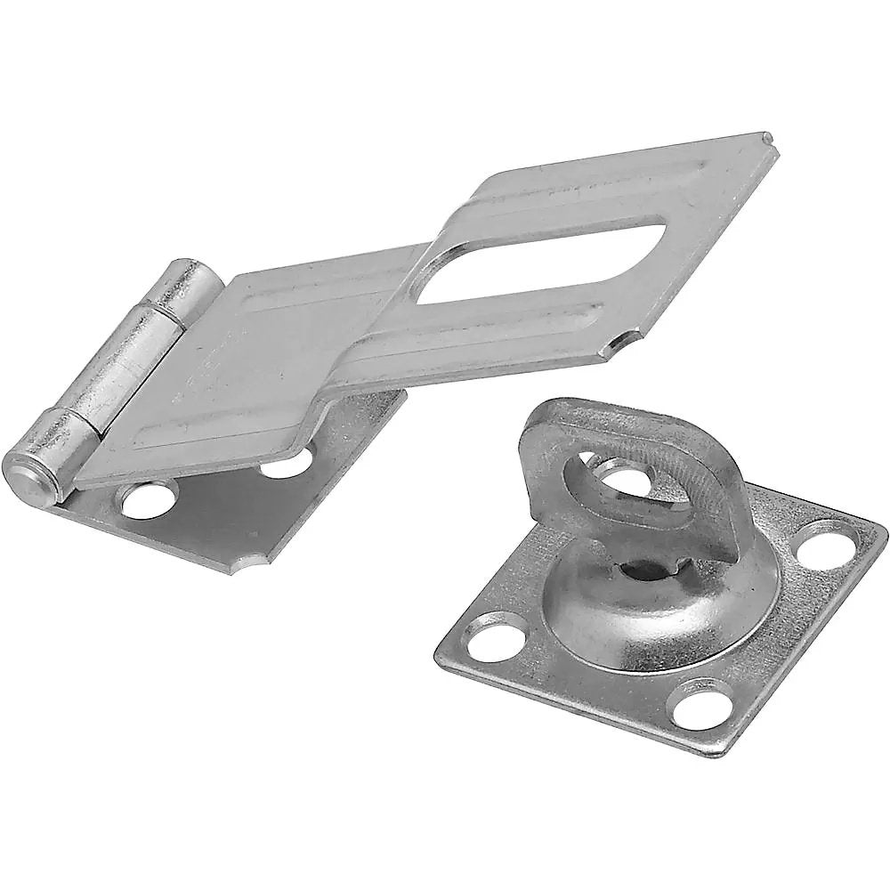 Zinc Swivel Staple Hasp - 4 1/2" - QC Supply -