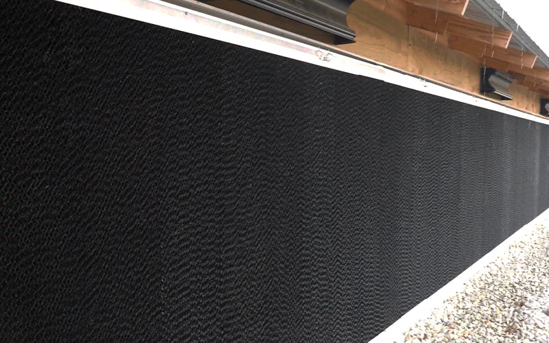 Evaporative cooling pads