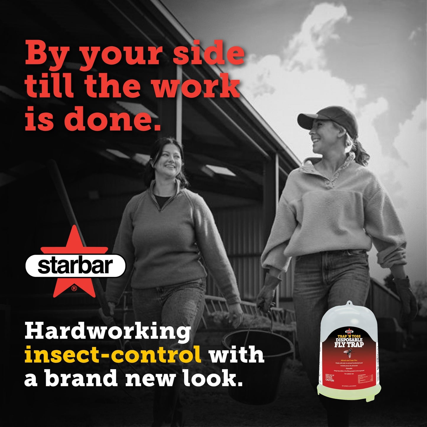 Starbar® Trap N Toss™ Disposable Fly Trap