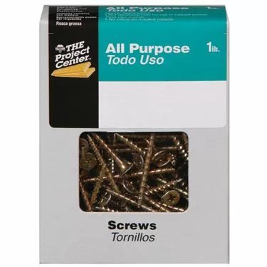 1 lb. Box of Coarse Thread Drywall Screw Phillips Drive - QC Supply - 